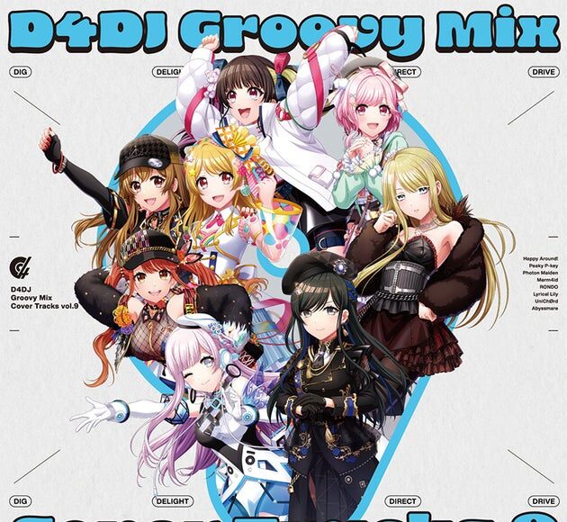 “D4DJ Groovy Mix Cover Tracks vol 9” from “D4DJ” is released