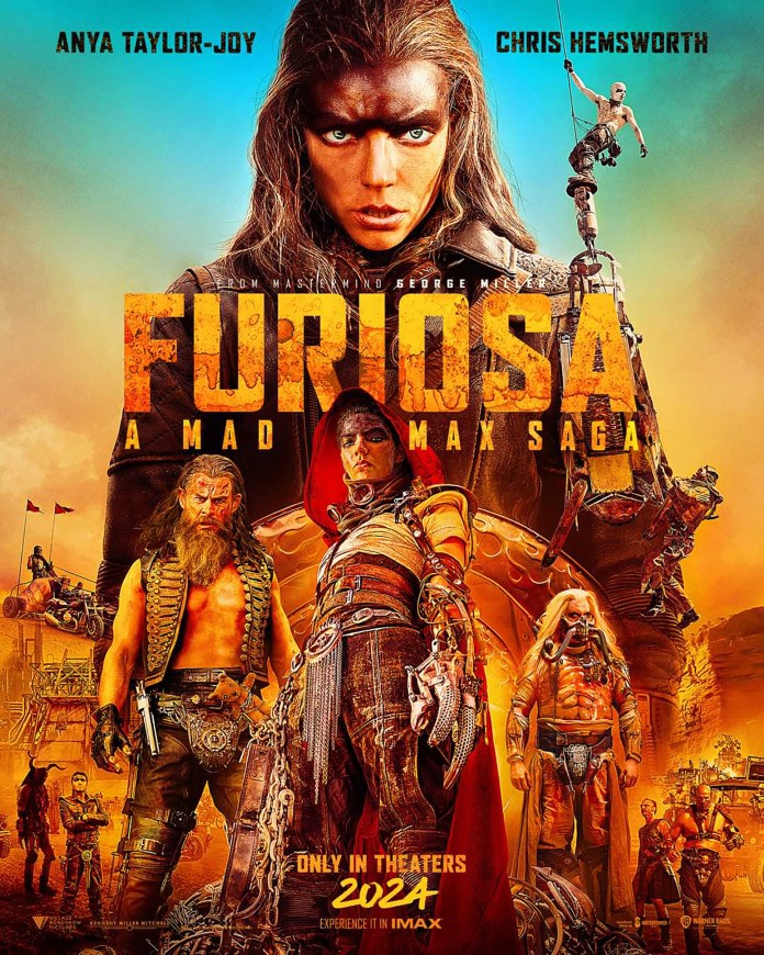 Furiosa A Mad Max Saga international poster