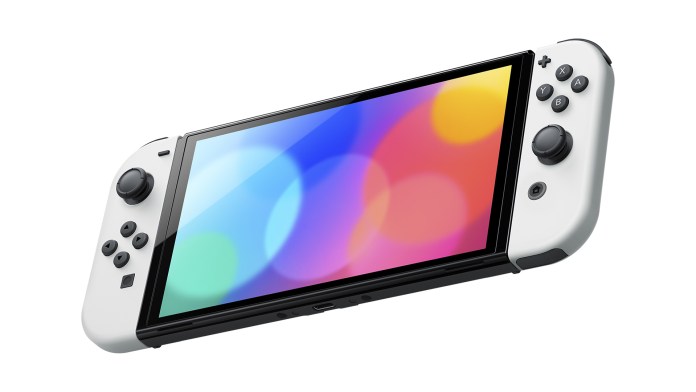 New Nintendo Switch (OLED model) on October 8, 2021