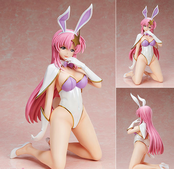 ZAFT's songstress Meer Campbell wears a bare legged bunny costume! 