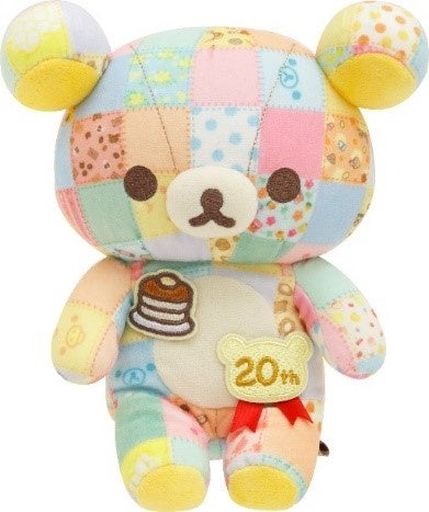 ▲Patchwork stuffed toy Rilakkuma 2,860 yen including tax