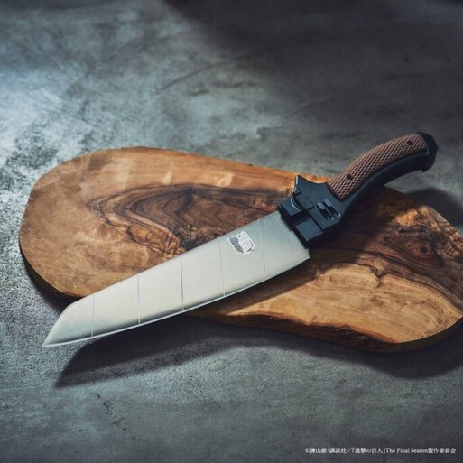 TV anime “Attack on Titan” super hard blade image Santoku knife