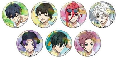 △Holographic character badge collection