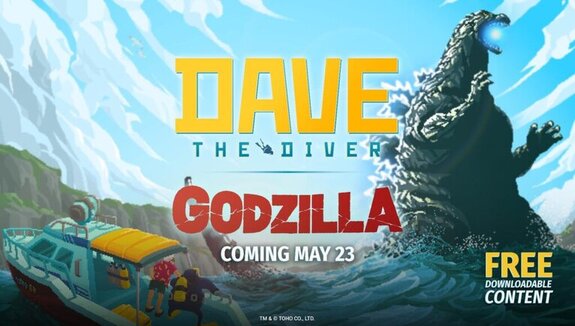 Dave the Diver: “Godzilla” DLC receives release date