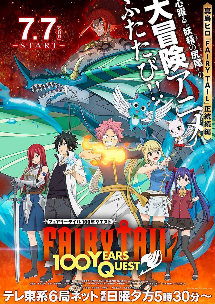 Fairy Tail 100 Years Quest anime visual