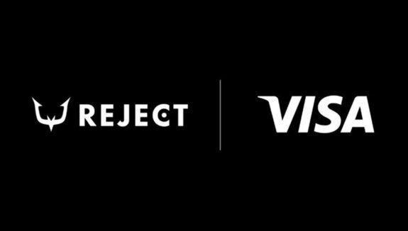 Professional e sports team “REJECT” signs a sponsorship agreement with “Visa”!Commemorative