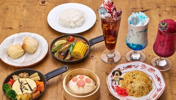 The second half of the Capcom Cafe “Monster Hunter 20th