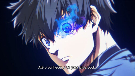 This is the Portuguese trailer for Blue Lock: Episode Nagi