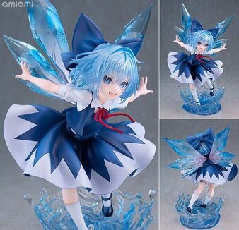 Cirno from the Touhou Project has been turned into a