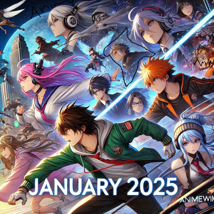 Upcoming anime January 2025