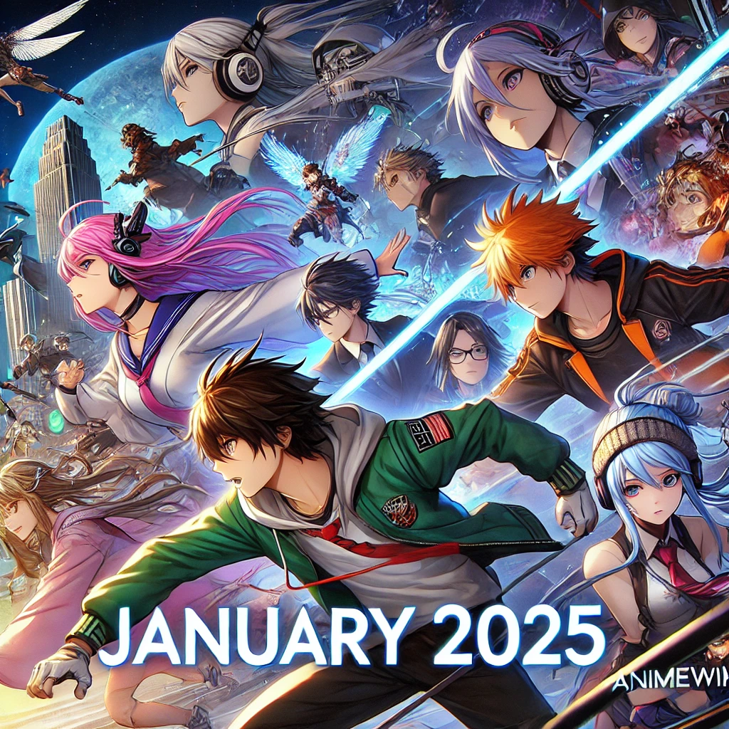 Upcoming anime January 2025